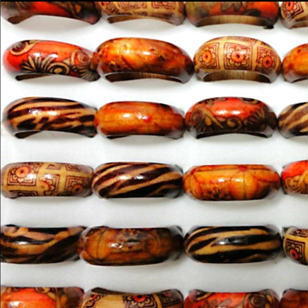 Wooden rings